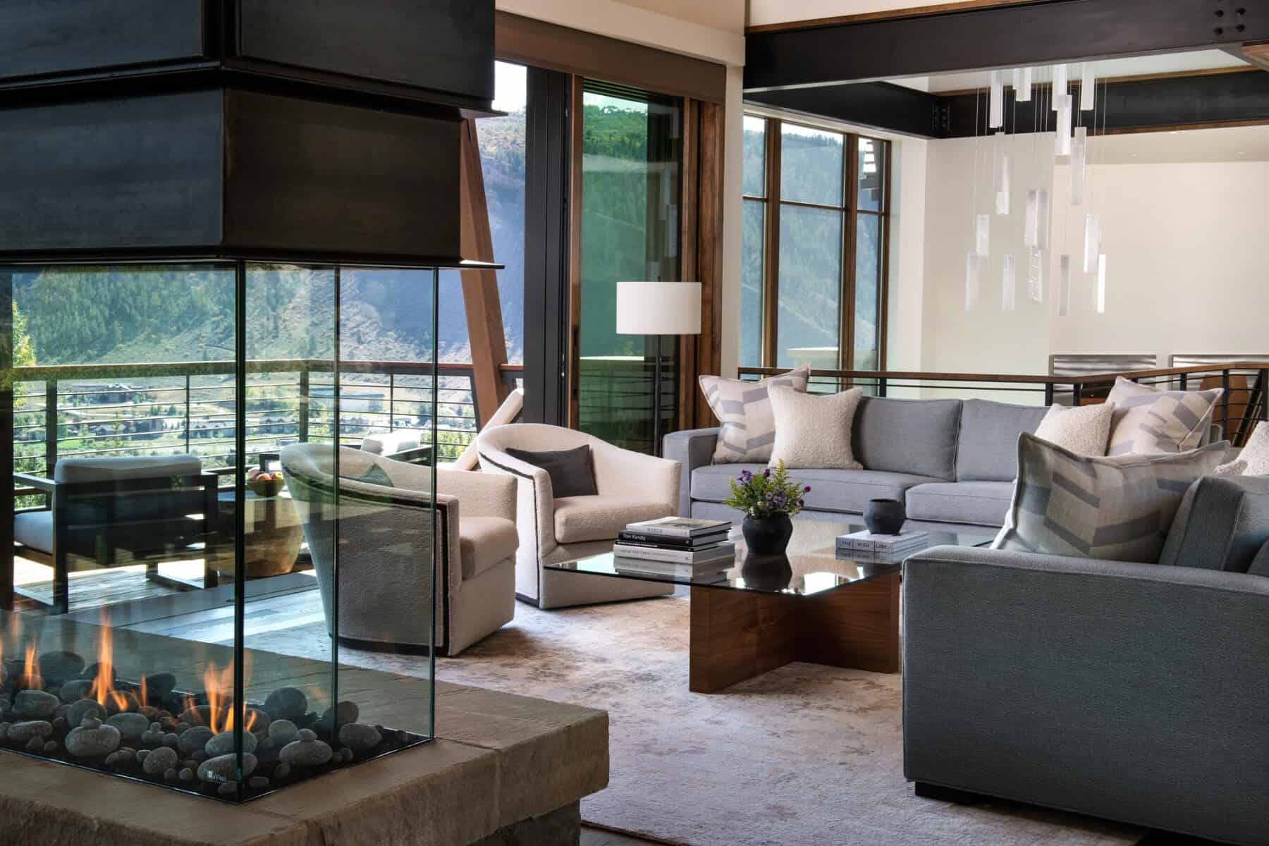 Living space from Creative Floor's retreat in cordillera collection.