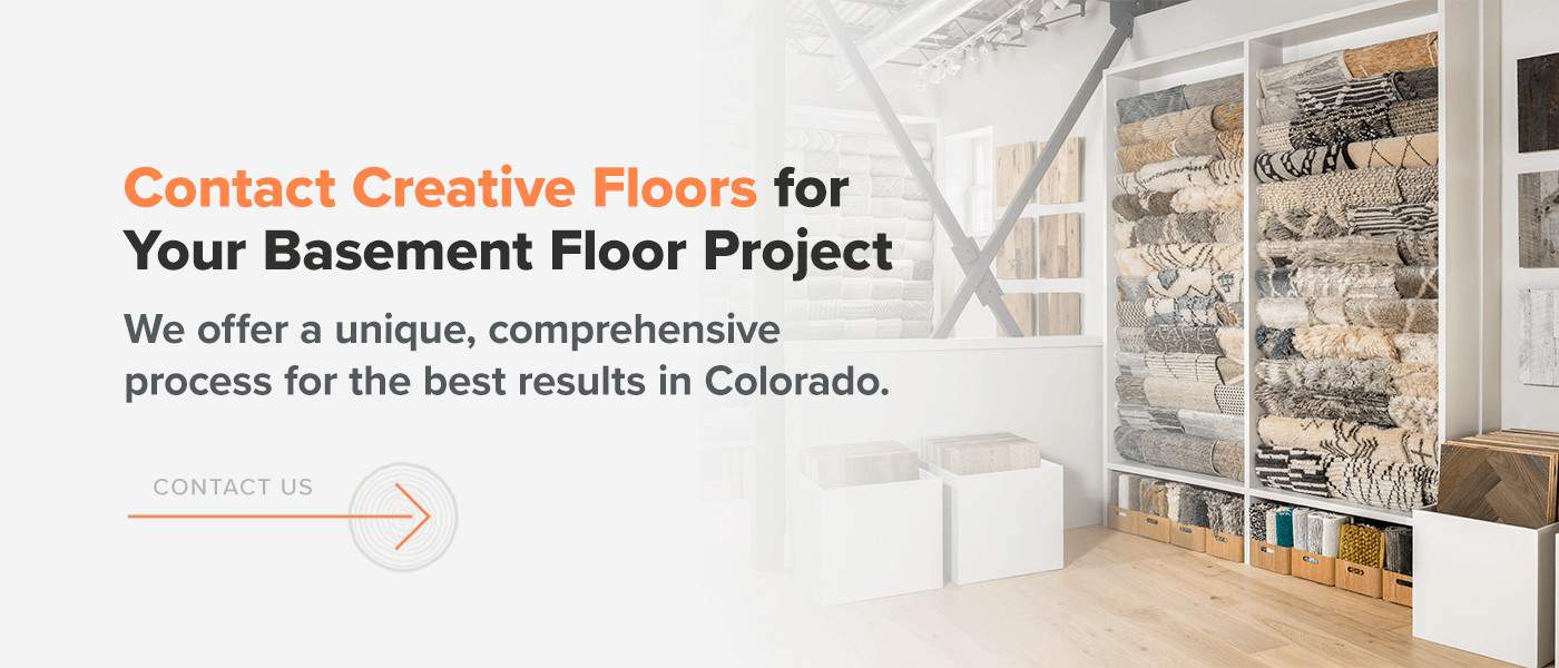 Contact Creative Floors for Your Basement Floor Project 